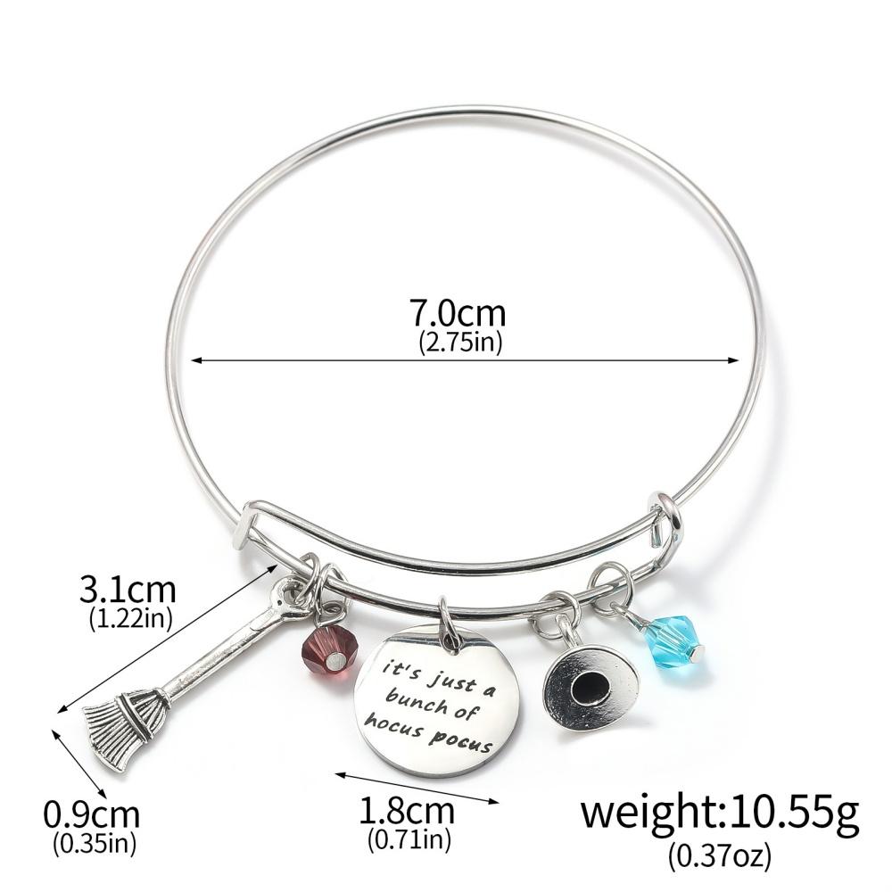 

Hot Geometric Heart Witch Hat Star Crown Pendant Bracelet Necklace Trendy Versatile Couple Good Friend Jewelry Gift