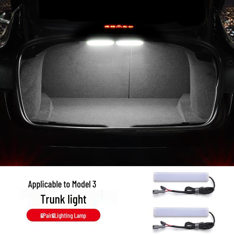 LED Trunk Light for Tesla Model 3 - Non-destructive Installation