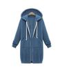 Autumn/Winter Oversized Velvet Hooded Cardigan for Women