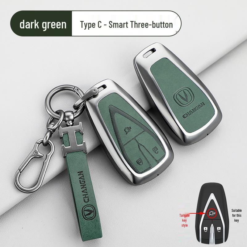 Changan Nuomi Corn Key Case: Lumin Square Candy Car Key Shell for Men & Women