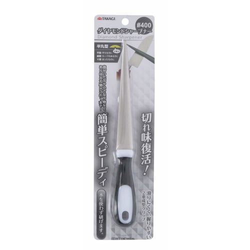 Takagi Diamond Sharpener #400 Kitchen Knives, Cutlery, Tool Shears, Gardening Shears, Sickles Quickly Restores Sharpness Can Be Used On Curved Blades