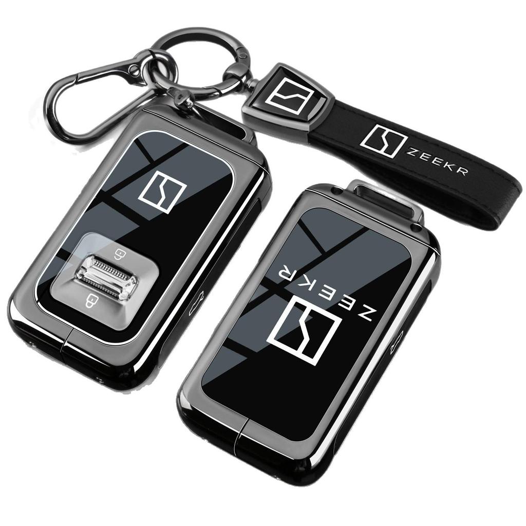 Zeekr 9X Key Case: Fits 25 Models, Ultra Version 70kWh Shell, Max Version 55kWh Cover, Hyper Car Metal Buckle
