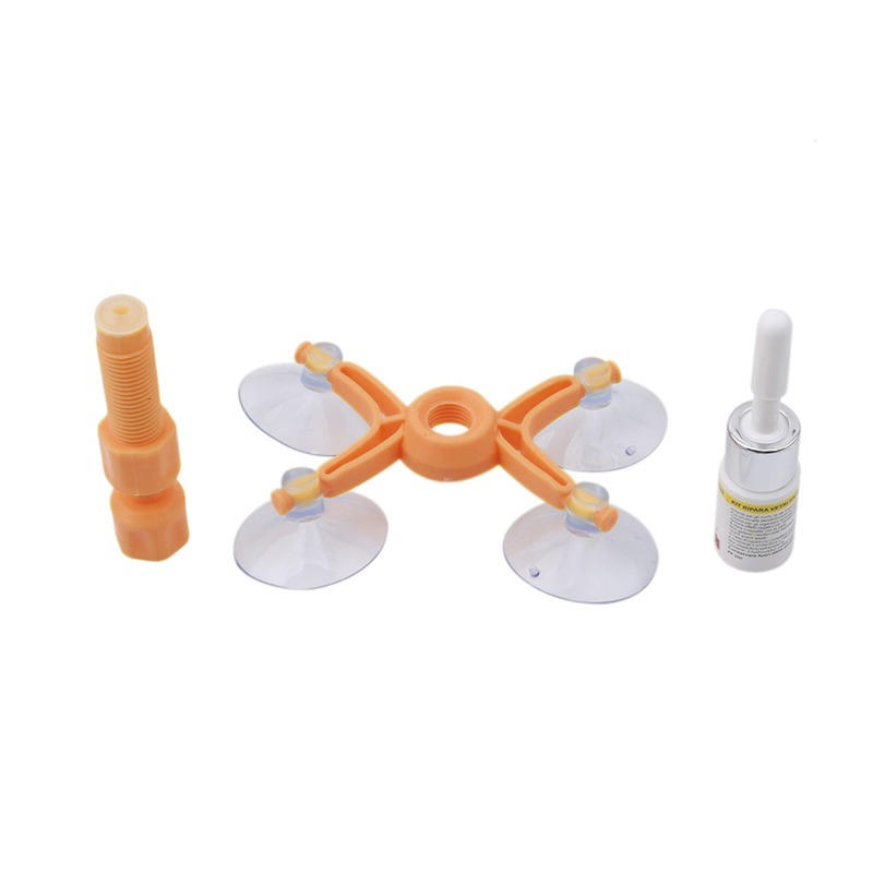 1 set Car Window Glass Crack Chip Windscreen Windshield Repair DIY CarTool Kit Set Stainless Steel Construction Anti Rust Easy to Fast Delivery