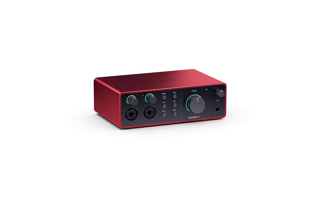 Focusrite Scarlett 4i4 (4th Gen) 2-in 2-out Audio Interface
