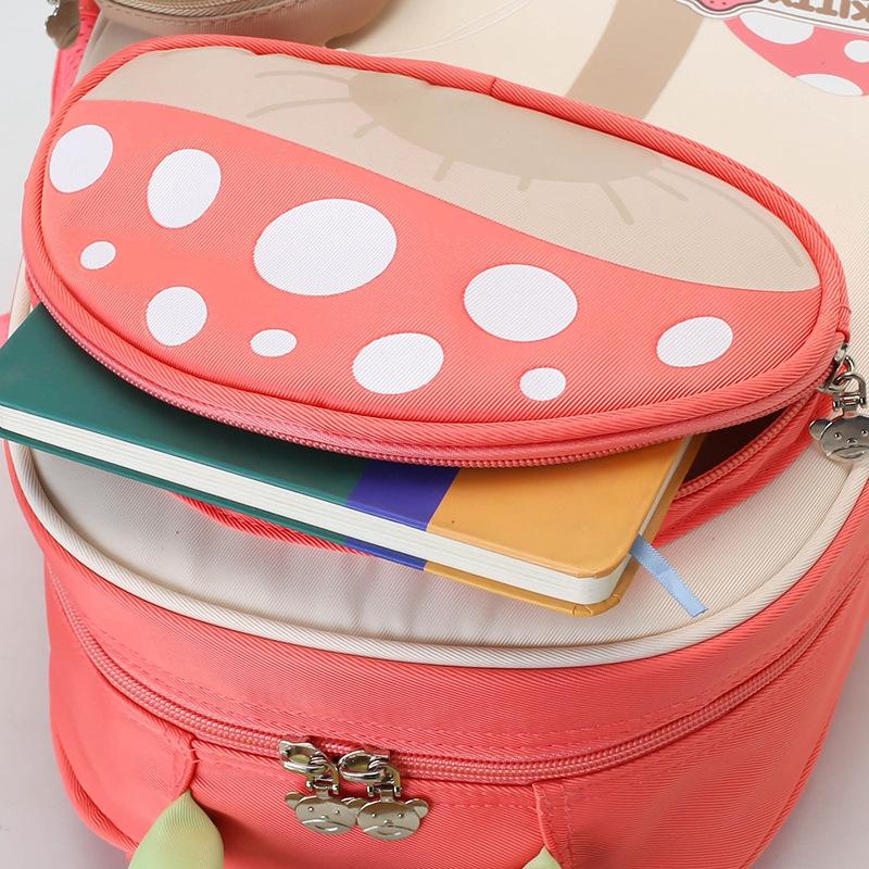 Kindergarten schoolbag for girls, middle school and large class boys, lightweight burden reduction and spine protection for children, cartoon cute