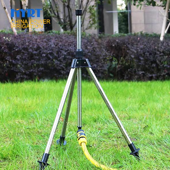 1/2   Angle-controllable Impact Farm Irrigation Sprinkler on Tripod Garden Irrigation Sprinkler Agricultural Irrigation
