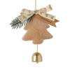 Soft Xmas Tree Hanging Ornaments Christmas Tree Bell Wall Hanging  Party Fireplace Stair Decor