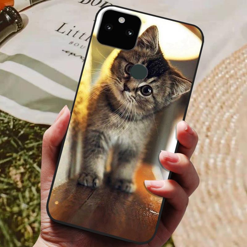 Modische Mattes Case Für Google Pixel 5A 5G 5 Case Weiches Silikon Google Pixel 4A 5G 4G Case Rückseite Pixel5 Pixel4A Cases Hüllen