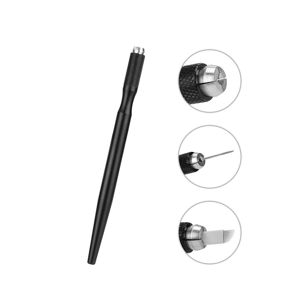 2pcs Pen Aluminium Alloy Accessory Pens Needles Machines Multi-function Tools Makeup Microblading Eyebrow