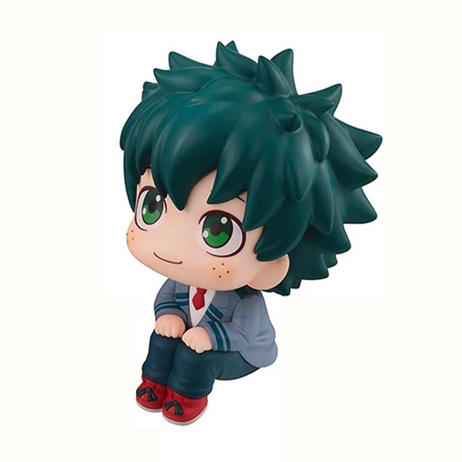 Bestseller! Super Cute Chibi Academy-Style PVC Figures (Izuku Midoriya / Katsuki Bakugo / So Todoroki) – Collectible Toy