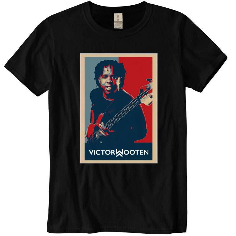 Men s and Women s T-shirts Victor wooten face bass player heavy cotton S