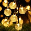 100LED 12M IP65 WaterproofString Light Outdoor Solar Fairy Lights Garland Christmas Decoration Wedding Lamp Garden