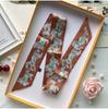 2024 Silk Twilly Scarf: Stylish Ribbon for Bag Handles & Hair
