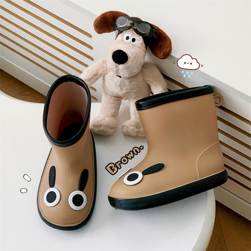 Leichte, wasserdichte Gummistiefel für Kinder - Rutschfest, Abriebfest, Flachsohlig, Cartoon-Design für Jungen und Mädchen