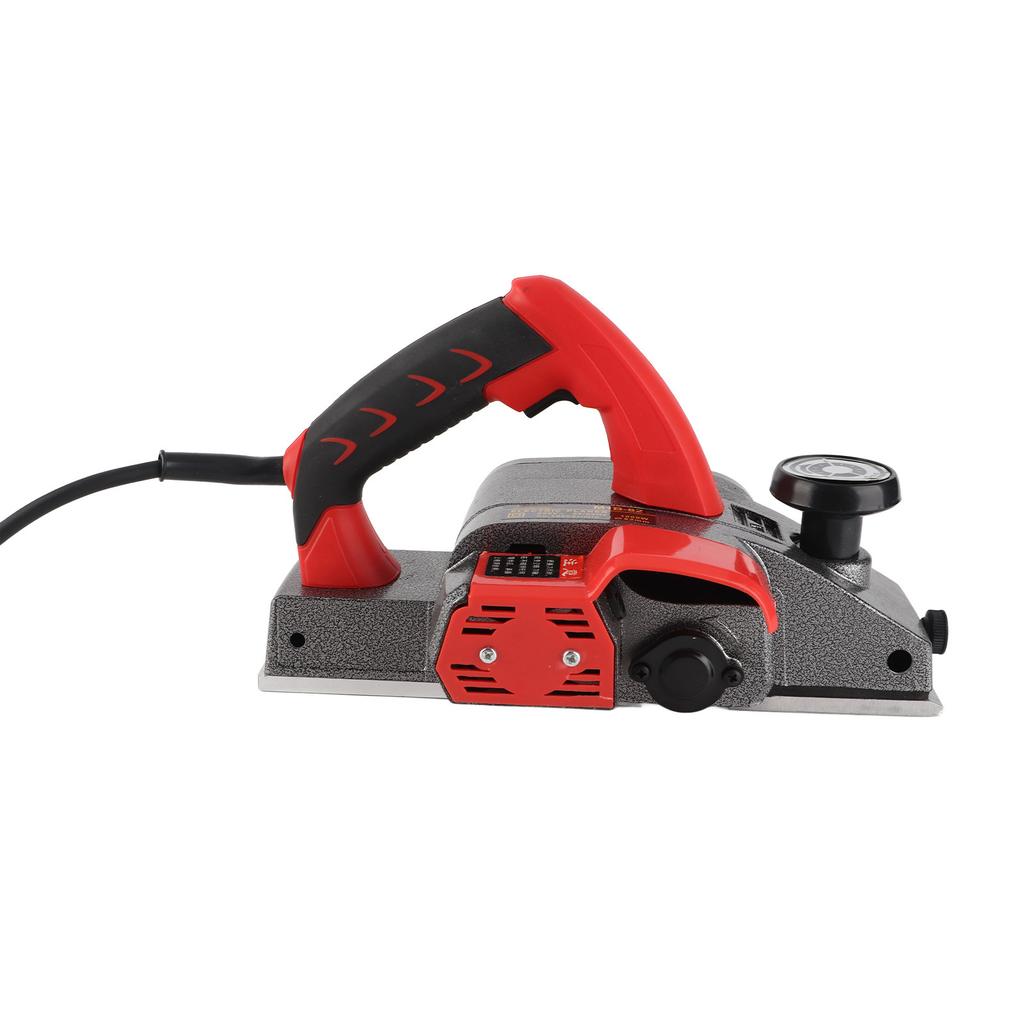 1000W 16000R/MIN Woodworking Electric Planer Kit Depth Adjustable with Self Locking Switch