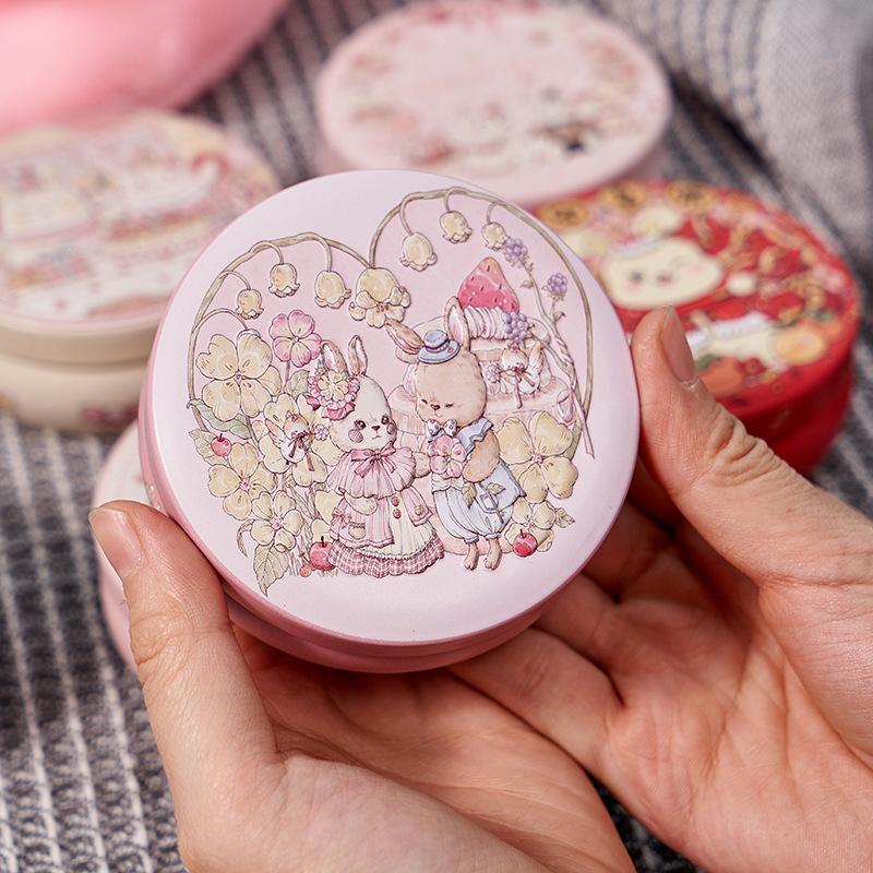 

Оригинальная трехмерная коробка для конфет на свадьбу с рисунком «барабан», подарочная коробка на 100 дней для ребенка, маленькая круглая коробка