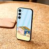 Soft-Soft Lulu Phone Case For Samsung  A73,72,71,A52,51,40,41,A22,A32,31,A13, Soft Black Shell