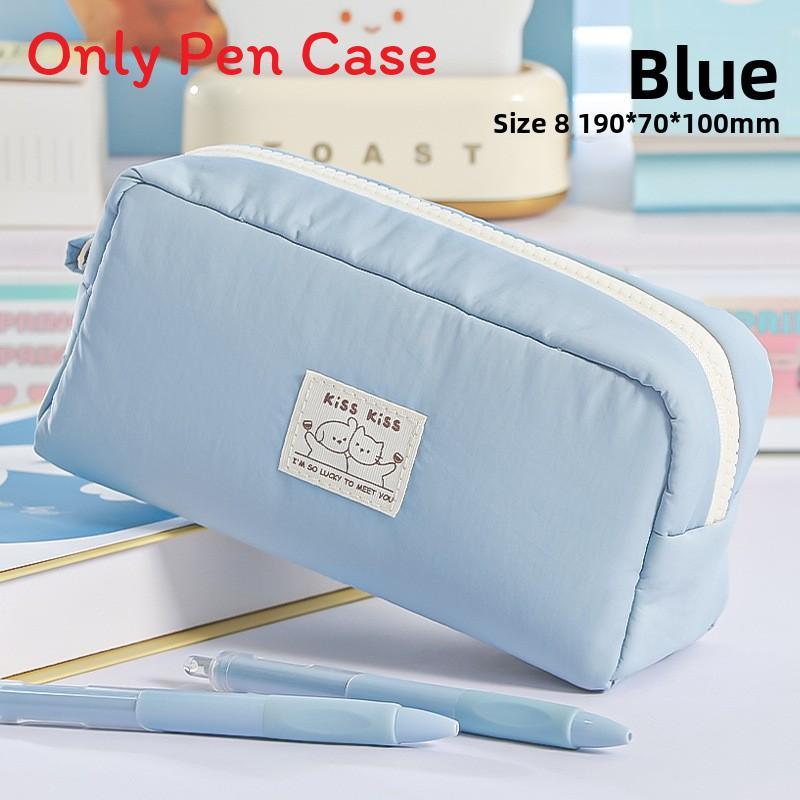 Cotton Colorful Cat Pen Bag With Large Capacity For Students And Office Use