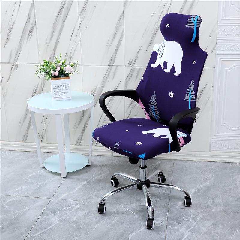 Elastic Office Headrest Chair Cover Computer Chair Cover