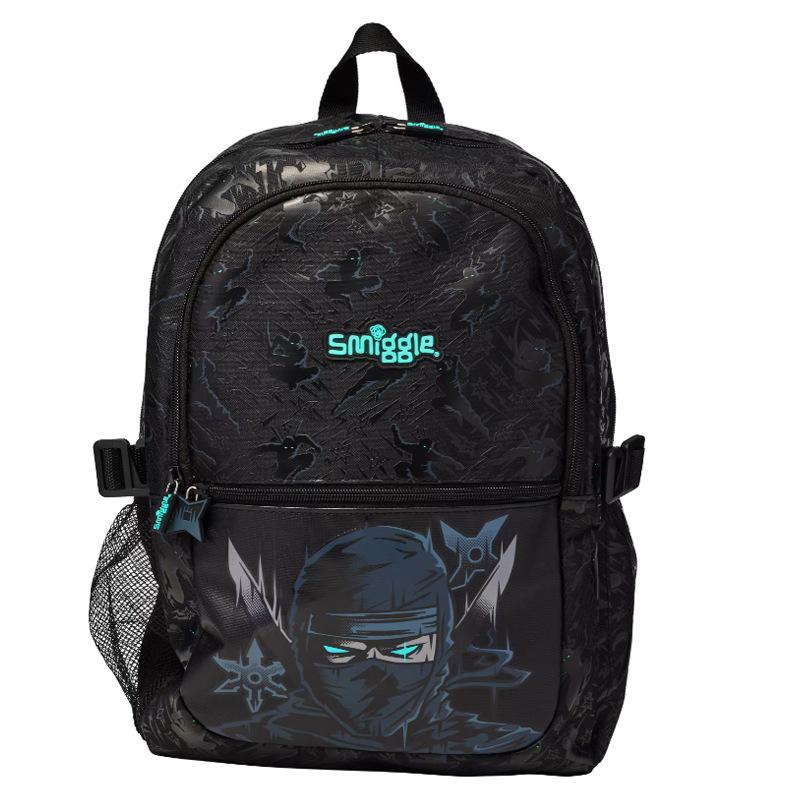 Smiggle Backpack for Kids School Large Capacity Lightweight Casual Dual-Use Shoulder Bag