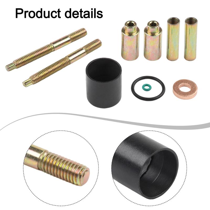 Engine Injector Parts Seal Kit Vehicle Maintenance Metal Material Direct Replacement OE Part Numbers For Renault For TRAFIC II