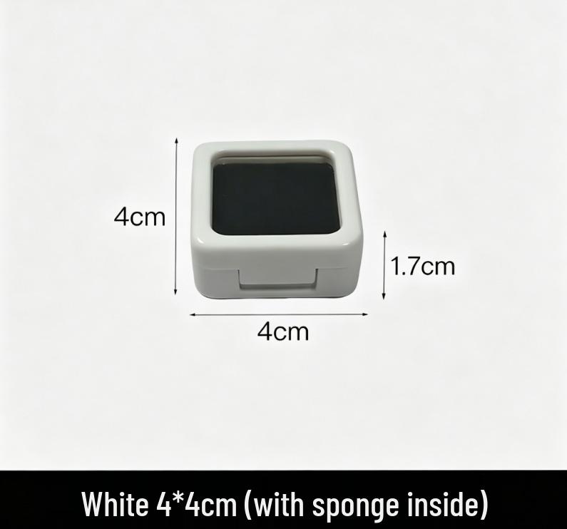 Transparent Jewelry Storage Box for Loose Stones & Gems