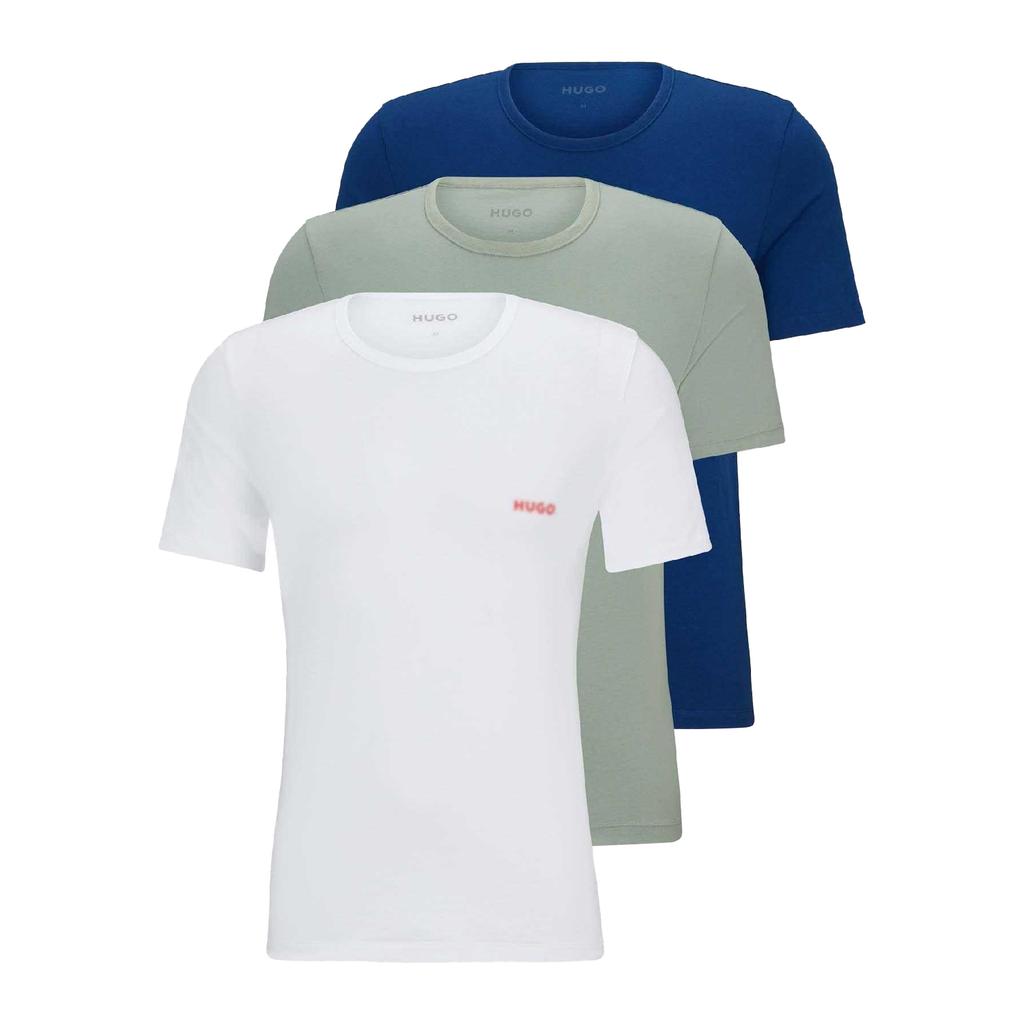 Hugo Mens Logo T-Shirt (Pack of 3)