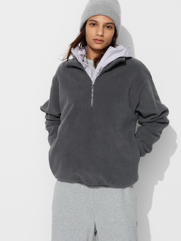 Uniqlo Japan Fleece Half Zip Pullover