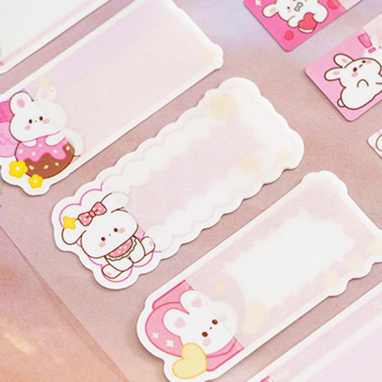 14Pcs Cartoon Animal Pattern Name Stickers Waterproof Tag Label Self-adhesive Scrapbook Decals School Stationery