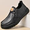 Fashion Four Season New Men's Comfortable Lace Up Fashionable Casual Shoes 2025 Outdoor Men's Spring Non Slip Soft Soled Hiking Shoes