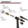 BHBL 71pcs TIG Welding Torch Accessories Kit Alumina Nozzle Collets Body Stubby Lens 12 Glass Cup Consumables Kit