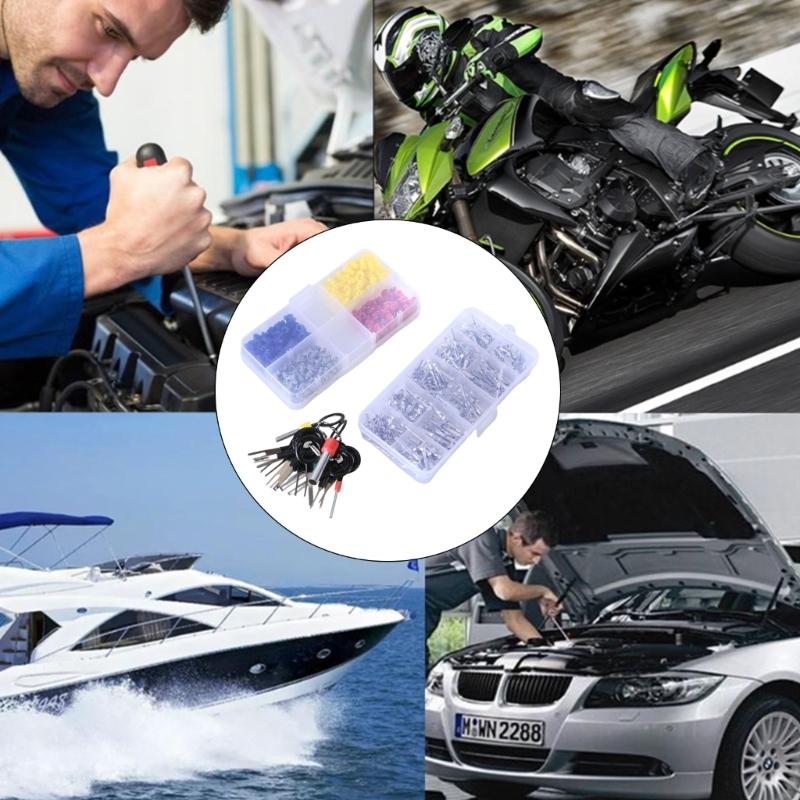 Electrical Pin Connectors Car Wire Terminals Connector Pin Auto Electric Connector 1/1.5/1.8/2.2/2.8/3.5mm Easy to Use