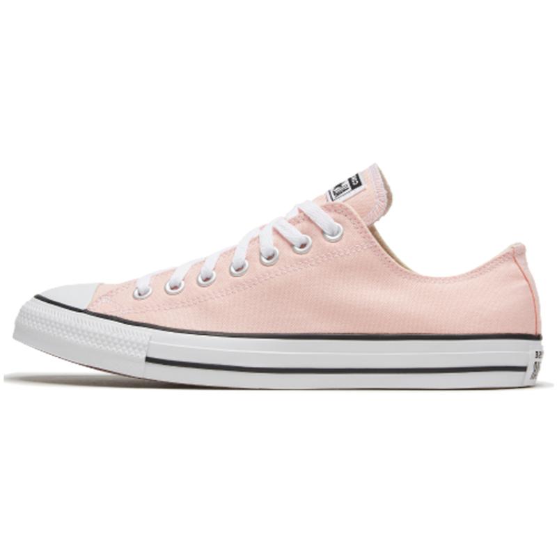Converse Chuck Taylor All Star Round-toe Lace-up Low-Top Canvas Shoes Unisex Pale Pink