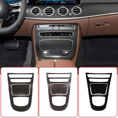 For 2016- Mercedes-Benz E-Class W213 ABS Car Center Console Decorative Panel Cover Sticker, Interior Decoration