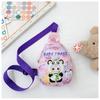 Baby Printed Three Shoulder Crossbody Chest Bag Children Outdoor Wallet Casual