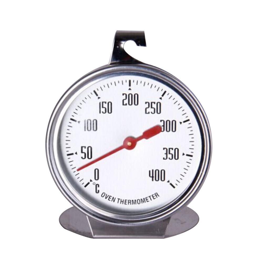 400°C Oven Thermometer Stainless Steel Stand Up Food Meat Temperature Gauge
