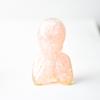 Resin Art Figurine With Natural Quartz Stone For Tabletop Office Decoration