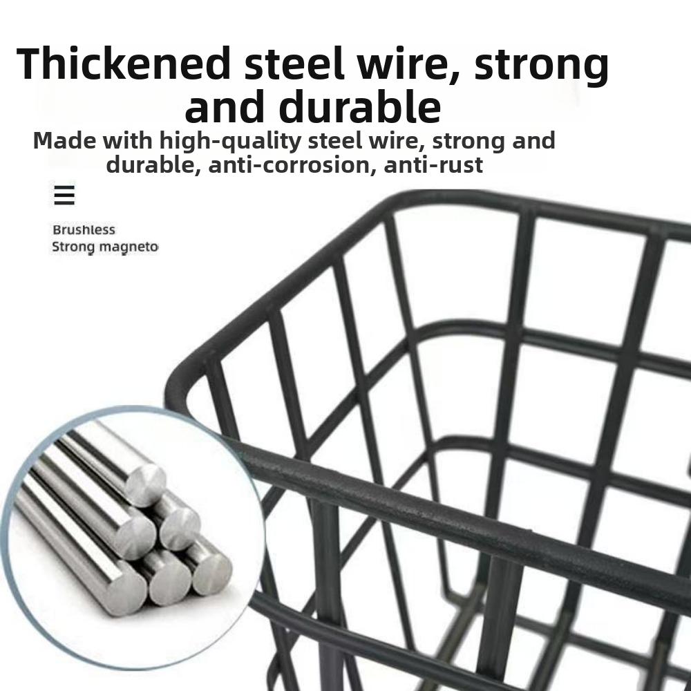 Easy To Install Large Capacity Rear Storage Baskets Bicycle Basket Electric Bicycles Accessories