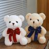 Teddy Tie Bow Bear Plush Toys Cute Stuffed Animal Dolls Kids Birthday Gifts