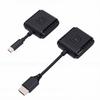 Wireless HD Transmitter and Receiver Type C to HD Multimedia Interface Wireless Screen Mirroring Adapter for Conference