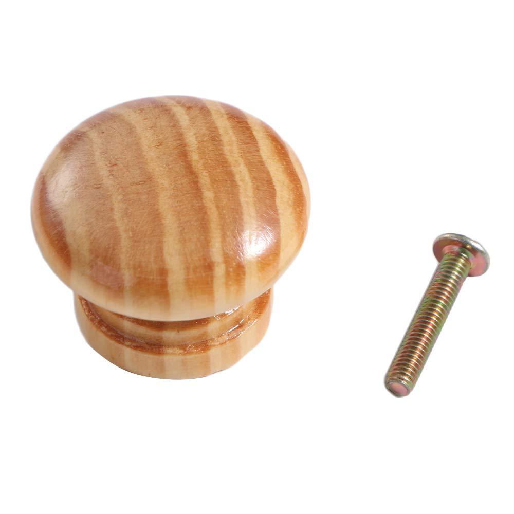 Polished Finish Circular Drawer Handles Easy-Grip Design Rust-Resistant Dresser Furniture Door Knobs Beautiful Texture Sturdy