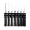 A34R For RC Helicopter Model Airplane Computer Clock, Remote Control Black Handle Hex Screwdriver Tool Set Repair Tools