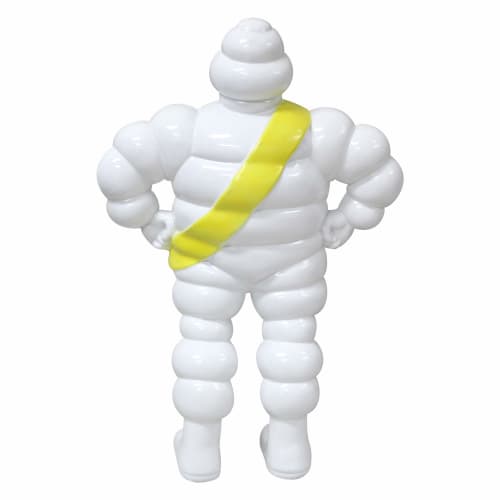 M2 STYLE Michelin Man Figure, White, Ages 15 and Up