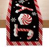 Christmas Printed Table Flag Linen Decorative Kitchen Table Small Tablecloth Festive Tablecloth