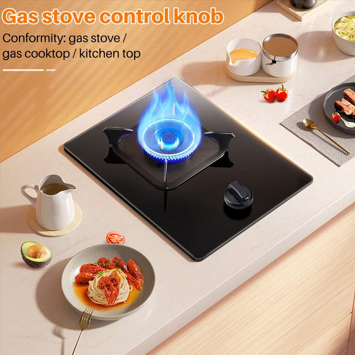 

BHBL 5 PCS Kitchen Black Plastic Gas Stove Cooker Control Knobs China Mainland
