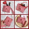 Red Cherry Canvas & Red Plaid Makeup Bag - Large Capacity Cosmetic Lipstick Storage, Portable Easy to Carry, Solve Makeup Clutte