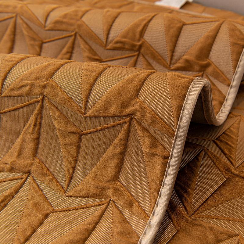 Modern Light Luxury Geometric Sofa Cushion Universal In All Seasons Chenier Anti-Cat Scratch Non-Slip Sofa Cover Fabric Cover Winter