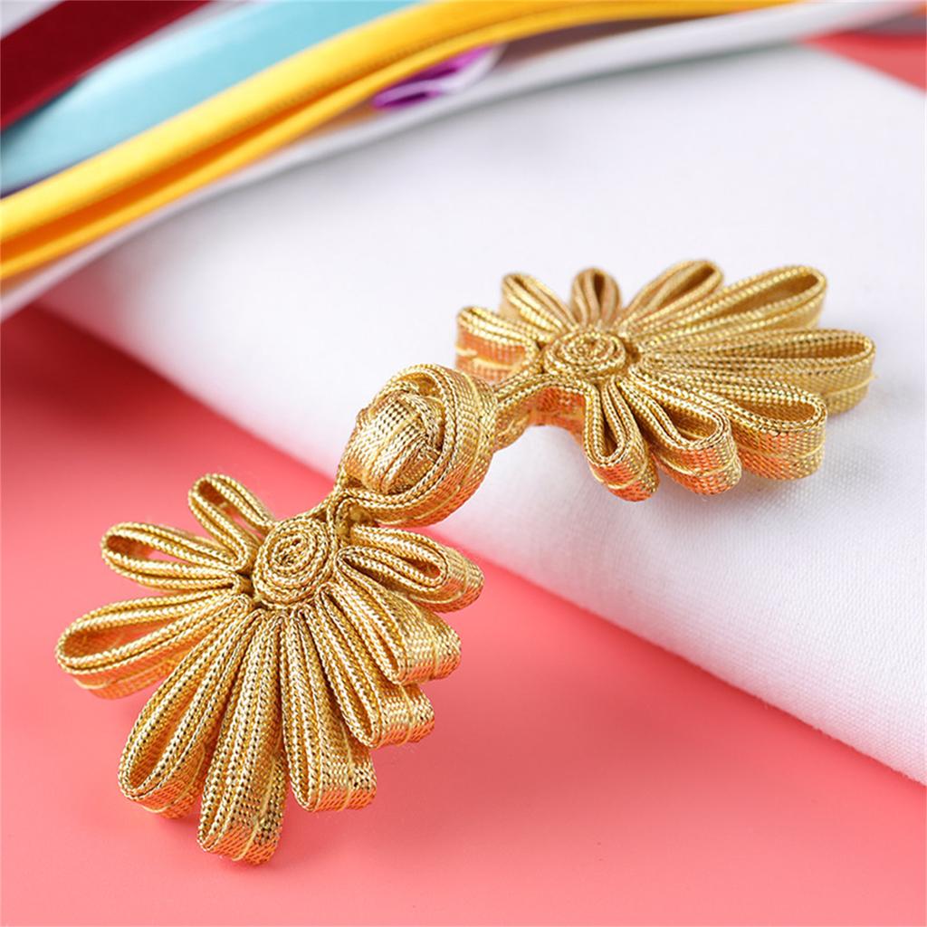 5 Pairs/Pack Cheongsam Closure Sewing Fasteners Chinese Knots Frog Button Decorative Buttons Chinese Traditional Buttons
