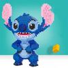 1 Set (33cm) Stitch Building Blocks Toy (Including 5600 small building blocks)