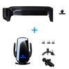 Car Phone Holder For Mitsubishi Outlander 2022 2023 2024 9" inch Screen Fixed Base 15W Wireless Charging Mobile Phone Holder Car